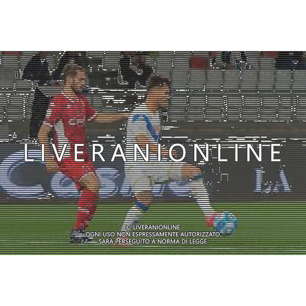 TVEM Flavio Jr Bianchi of Brescia Calcio in action against Giacomo Ricci of SSC Bari during the Italian Serie BKT match between SSC Bari vs Brescia Calcio on 10 May 2024 at the San Nicola stadium in Bari, Italy. Photo by Emmanuele Mastrodonato/ag. Aldo Liverani sas/ AGENZIA ALDO LIVERANI SAS