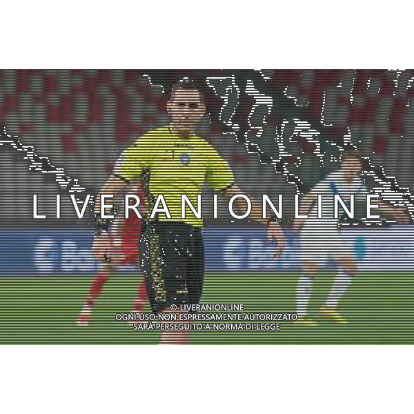 TVEM the referee Andrea Colombo of Como during the Italian Serie BKT match between SSC Bari vs Brescia Calcio on 10 May 2024 at the San Nicola stadium in Bari, Italy. Photo by Emmanuele Mastrodonato/ag. Aldo Liverani sas/ AGENZIA ALDO LIVERANI SAS