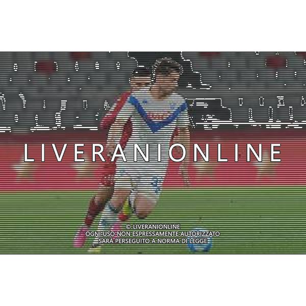TVEM Andrea Papetti of Brescia Calcio in action during the Italian Serie BKT match between SSC Bari vs Brescia Calcio on 10 May 2024 at the San Nicola stadium in Bari, Italy. Photo by Emmanuele Mastrodonato/ag. Aldo Liverani sas/ AGENZIA ALDO LIVERANI SAS