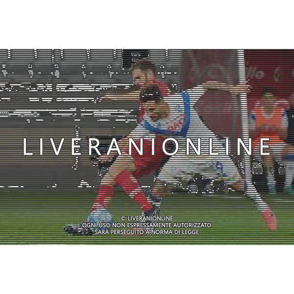 TVEM Flavio Jr Bianchi of Brescia Calcio in action against Giacomo Ricci of SSC Bari during the Italian Serie BKT match between SSC Bari vs Brescia Calcio on 10 May 2024 at the San Nicola stadium in Bari, Italy. Photo by Emmanuele Mastrodonato/ag. Aldo Liverani sas/ AGENZIA ALDO LIVERANI SAS