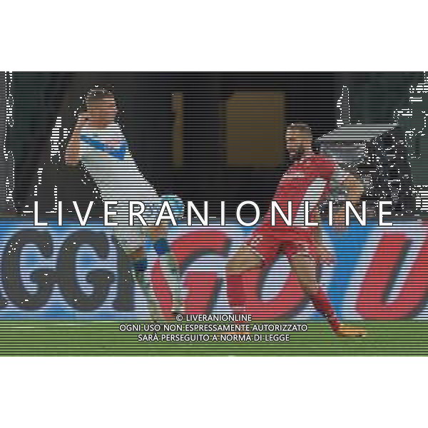 TVEM Valerio Di Cesare of SSC Bari and Michele Besaggio of Brescia Calcio during the Italian Serie BKT match between SSC Bari vs Brescia Calcio on 10 May 2024 at the San Nicola stadium in Bari, Italy. Photo by Emmanuele Mastrodonato/ag. Aldo Liverani sas/ AGENZIA ALDO LIVERANI SAS