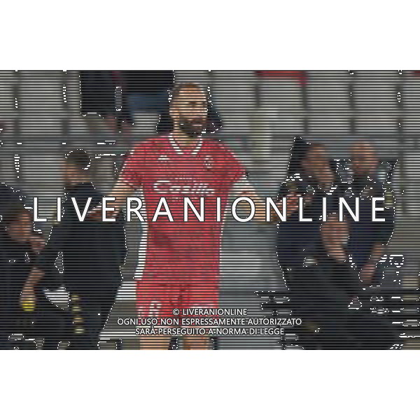 TVEM Valerio Di Cesare of SSC Bari during the Italian Serie BKT match between SSC Bari vs Brescia Calcio on 10 May 2024 at the San Nicola stadium in Bari, Italy. Photo by Emmanuele Mastrodonato/ag. Aldo Liverani sas/ AGENZIA ALDO LIVERANI SAS