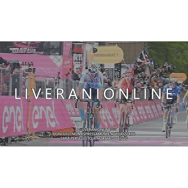 11-05-2024 Giro D\'italia; Tappa 08 Spoleto - Prati Di Tivo; 2024, Bahrain Victorious; Tiberi, Antonio; Prati Di Tivo; ©SIROTTI / AGENZIA ALDO LIVERANI SAS