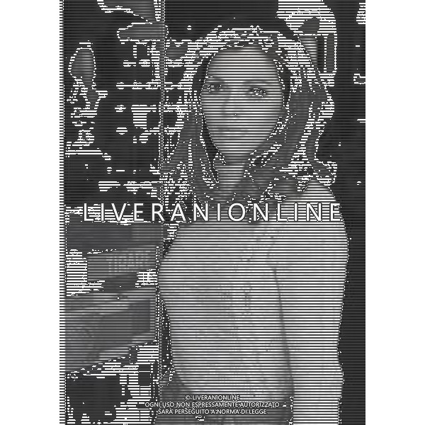 NEG-RETROSPETTIVA VALERIA FABRIZI ATTRICE NELLA FOTO VALERIA FABRIZI A ROMA NELL\'ANNO 1969 AG ALDO LIVERANI SAS 
