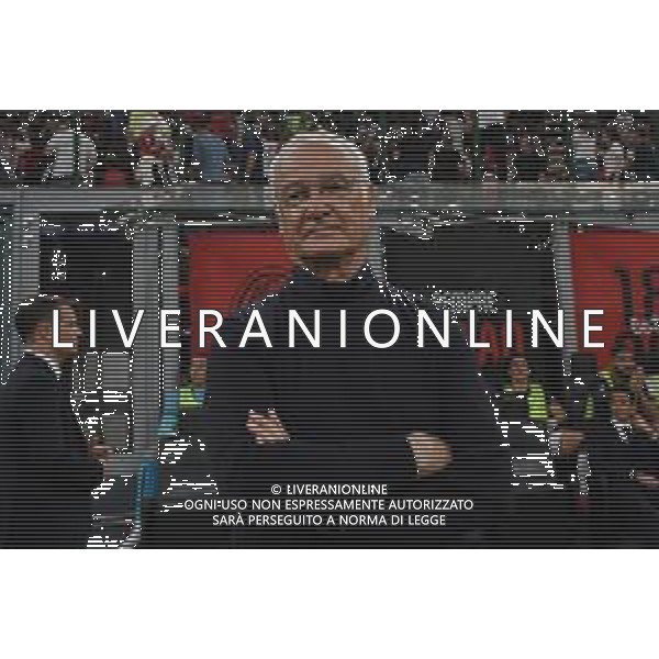 Milan vs Cagliari nella foto Claudio Ranieri allenatore Cagliari Milano 11-05-2024 Stadio Giuseppe Meazza - San Siro Campionato Serie A TIM - 36a giornata foto Roberto Garavaglia/Agenzia Aldo Liverani sas/ AGENZIA ALDO LIVERANI SAS