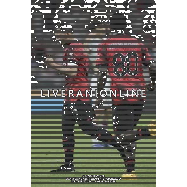 Esultanza dopogol ismael bennacer -Milan vs Cagliari Campionato Calcio Serie A TIM 11-05-2024 ©PAOLO GIAMPIETRI / AGENZIA ALDO LIVERANI SAS