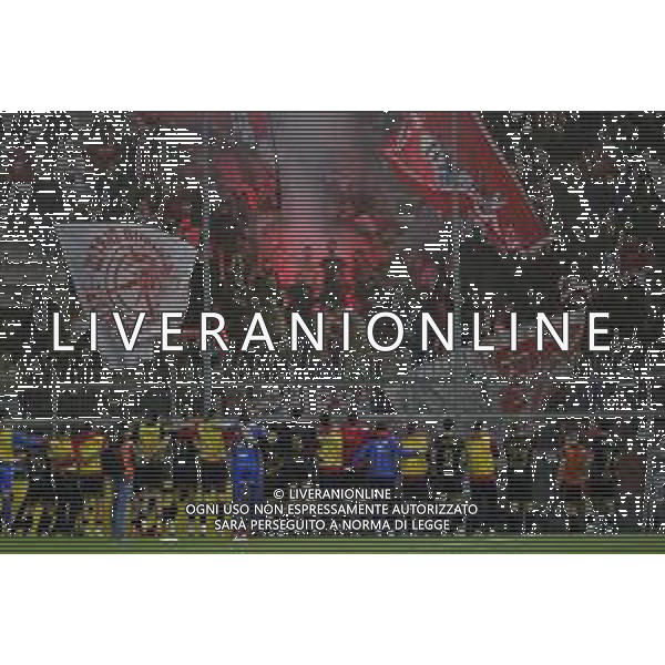 ZCP - 11/05/2024 Perugia Rimini gara play off di lega pro del girone B - nella foto: il rimini davanti ai tifosi ©Claudio Zamagni/Agenzia Aldo Liverani / AGENZIA ALDO LIVERANI SAS