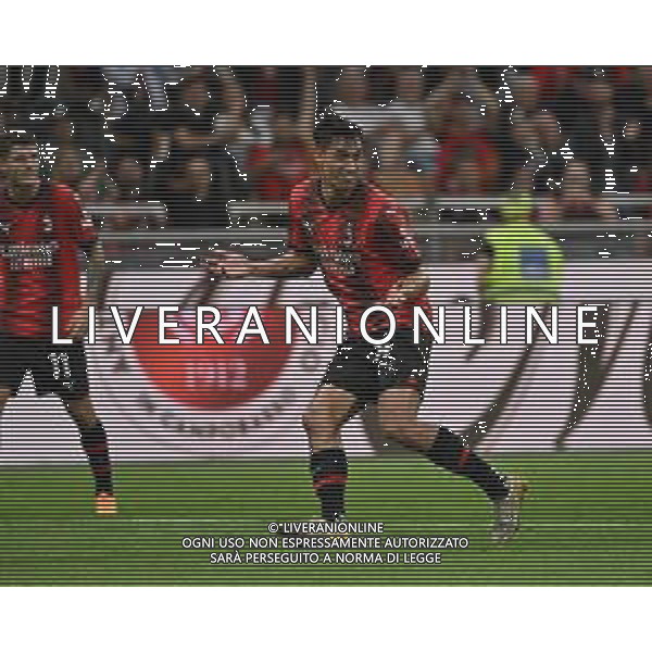 Milan vs Cagliari nella foto Tijjani Reijnders (Milan) esulta dopo il gol del 3 a 1 Milano 11-05-2024 Stadio Giuseppe Meazza - San Siro Campionato Serie A TIM - 36a giornata foto Roberto Garavaglia/Agenzia Aldo Liverani sas/ AGENZIA ALDO LIVERANI SAS