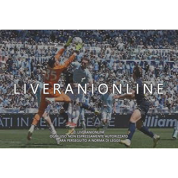 Lazio vs Empoli Campionato di calcio Serie A 2023/2024 - Stadio Olimpico Nella foto: Christos Mandas uscita alta parata ©Andrea Rosito / AGENZIA ALDO LIVERANI SAS