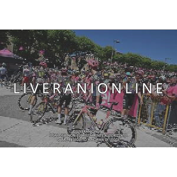 12-05-2024 Giro D\'italia; Tappa 09 Avezzano - Napoli; 2024, Ef Education - Easypost; Avezzano; ©SIROTTI / AGENZIA ALDO LIVERANI SAS