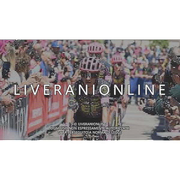 12-05-2024 Giro D\'italia; Tappa 09 Avezzano - Napoli; 2024, Ef Education - Easypost; Cepeda, Jefferson; Avezzano; ©SIROTTI / AGENZIA ALDO LIVERANI SAS