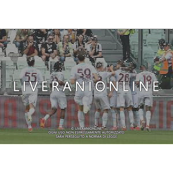 Torino 12.05.2024 Allianz Stadium @Manuela Viganti /Ag. Aldo Liverani sas Juventus vs Salernitana Campionato Calcio Serie A TIM 2023/2024 36a giornata Nella foto: esultanza salernitana dopo il gol di niccolo\' pierozzi ©Viganti / AGENZIA ALDO LIVERANI SAS