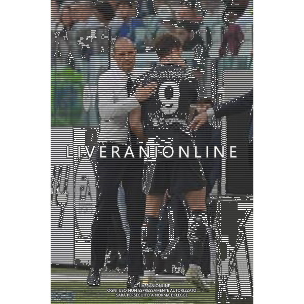Torino 12.05.2024 Allianz Stadium @Manuela Viganti /Ag. Aldo Liverani sas Juventus vs Salernitana Campionato Calcio Serie A TIM 2023/2024 36a giornata Nella foto: massimiliano allegri e dusan vlahovic ©Viganti / AGENZIA ALDO LIVERANI SAS
