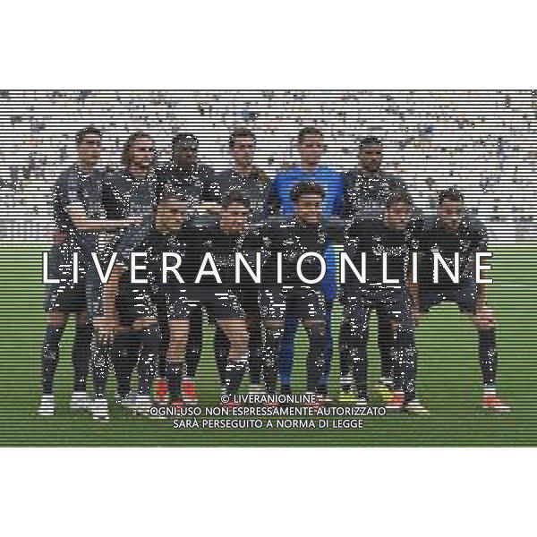 Torino 12.05.2024 Allianz Stadium @Manuela Viganti /Ag. Aldo Liverani sas Juventus vs Salernitana Campionato Calcio Serie A TIM 2023/2024 36a giornata Nella foto: la formazione della juventus da sx verso dx: dusan vlahovic, adrien rabiot, moise kean, daniele rugani, wojciech szczesny, gleison bremer, filip kostic, andrea cambiaso, weston mckennie, manuel locatelli, federico gatti