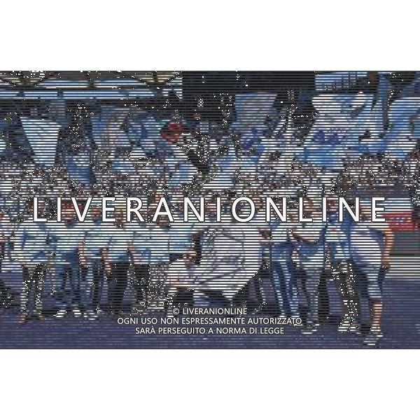Lazio vs Empoli Campionato di calcio Serie A 2023/2024 - Stadio Olimpico Nella foto: La Lazio del 1974 sotto la Curva Nord foto andrea rosito-ag aldo liverani sas
