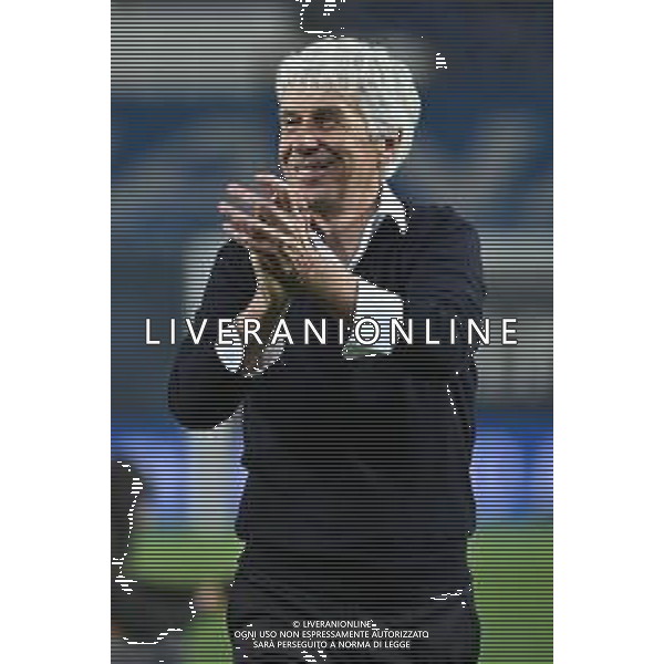 TVRG Atalanta vs Roma nella foto Gian Piero Gasperini allenatore Atalanta esultanza a fine partita Bergamo 12-05-2024 Gewiss Stadium Campionato Serie A TIM - 36a giornata foto Roberto Garavaglia/Agenzia Aldo Liverani sas