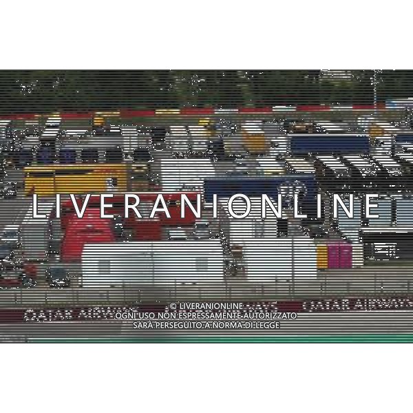 IMOLA 13 05 2024 (LUNEDI) AUTODROMO PREPARATIVI PER IL GRAN PREMIO DI FORMULA 1 NELLA FOTO BOX ©SANNA/AGENZIA ALDO LIVERANI SAS