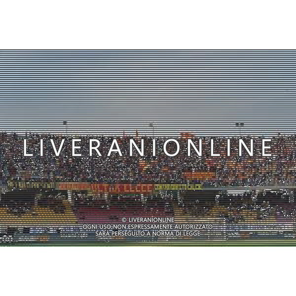 TVEM Supporters of US Lecce during the Italian soccer Serie A match US Lecce vs Udinese on May 13, 2024 at Via del Mare Stadium in Lecce, Italy. Photo Emmanuele Mastrodonato/agenzia Liverani/AGENZIA ALDO LIVERANI SAS