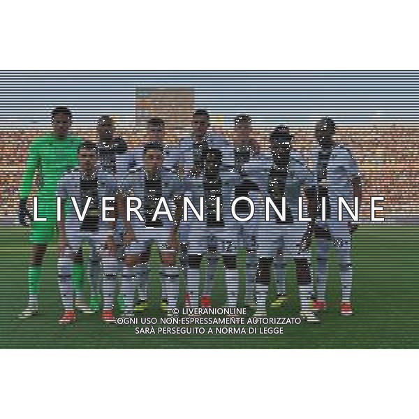TVEM Udinese Calcio team line up during the Italian soccer Serie A match US Lecce vs Udinese on May 13, 2024 at Via del Mare Stadium in Lecce, Italy. Photo Emmanuele Mastrodonato/agenzia Liverani/AGENZIA ALDO LIVERANI SAS