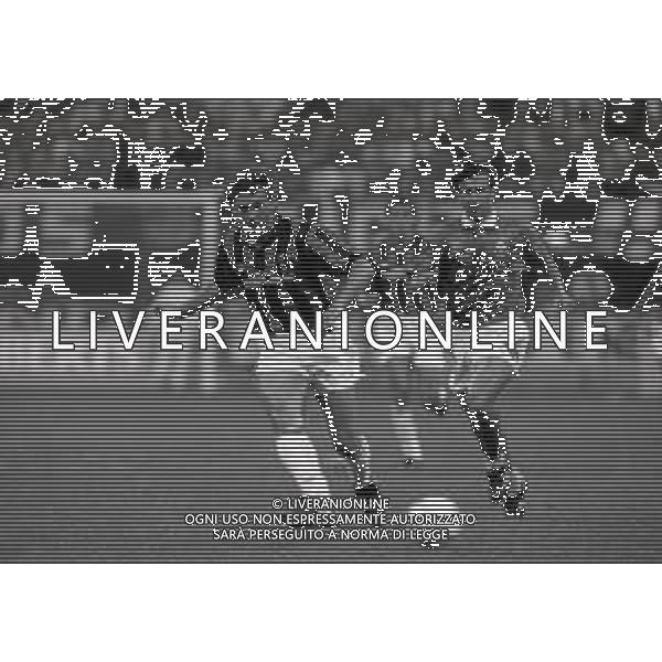 NEG-19-05-1992 MILANO- PARTITA AMICHEVOLE MILAN-BRASILE CON L\'ADDIO AL CALCIO DI CARLO ANCELOTTI NELLA FOTO CARLO ANCELOTTI AG ALDO LIVERANI SAS