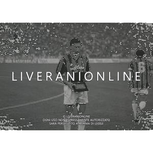NEG-19-05-1992 MILANO- PARTITA AMICHEVOLE MILAN-BRASILE CON L\'ADDIO AL CALCIO DI CARLO ANCELOTTI NELLA FOTO CARLO ANCELOTTI AG ALDO LIVERANI SAS