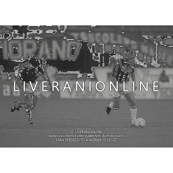 NEG-19-05-1992 MILANO- PARTITA AMICHEVOLE MILAN-BRASILE CON L\'ADDIO AL CALCIO DI CARLO ANCELOTTI NELLA FOTO CARLO ANCELOTTI AG ALDO LIVERANI SAS