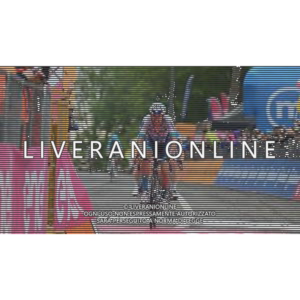 14-05-2024 Giro D\'italia; Tappa 10 Pompei - Bocca Della Selva; 2024, Bahrain Victorious; Tiberi, Antonio; Bocca Della Selva; ©SIROTTI / AGENZIA ALDO LIVERANI SAS