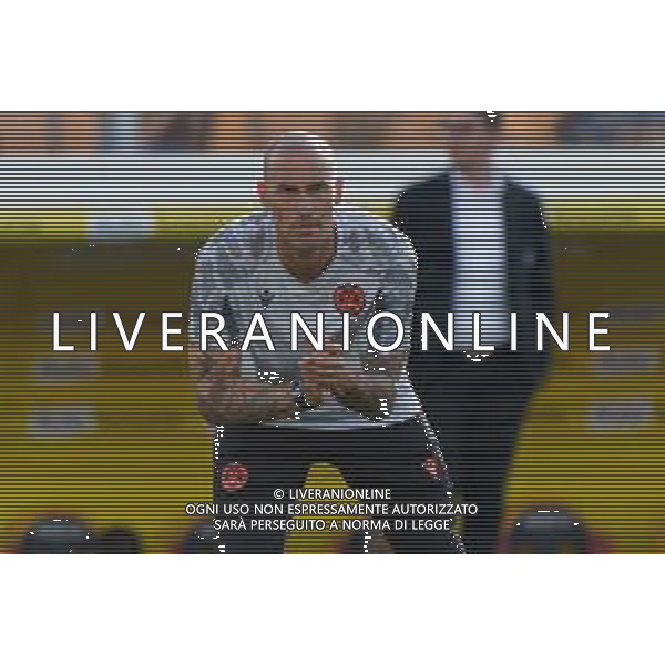 TVEM the assistant coach of Udinese Calcio Paolo Cannavaro during the Italian soccer Serie A match US Lecce vs Udinese on May 13, 2024 at Via del Mare Stadium in Lecce, Italy. Photo Emmanuele Mastrodonato/agenzia Liverani/ AGENZIA ALDO LIVERANI SAS