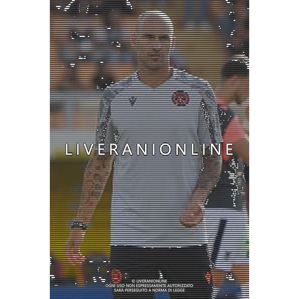 TVEM the assistant coach of Udinese Calcio Paolo Cannavaro during the Italian soccer Serie A match US Lecce vs Udinese on May 13, 2024 at Via del Mare Stadium in Lecce, Italy. Photo Emmanuele Mastrodonato/agenzia Liverani/ AGENZIA ALDO LIVERANI SAS