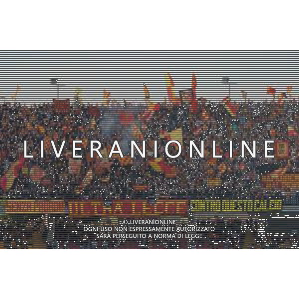 TVEM Supporters of Udinese Calcio during the Italian soccer Serie A match US Lecce vs Udinese on May 13, 2024 at Via del Mare Stadium in Lecce, Italy. Photo Emmanuele Mastrodonato/agenzia Liverani/ AGENZIA ALDO LIVERANI SAS