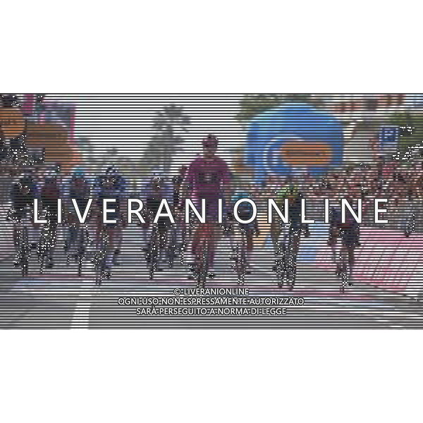 15-05-2024 Giro D\'italia; Tappa 11 Foiano Di Val Fortore - Francavilla Al Mare; 2024, Lidl - Trek; 2024, Soudal - Quick Step; Milan, Jonathan; Merlier, Tim; Francavilla Al Mare; ©SIROTTI / AGENZIA ALDO LIVERANI SAS
