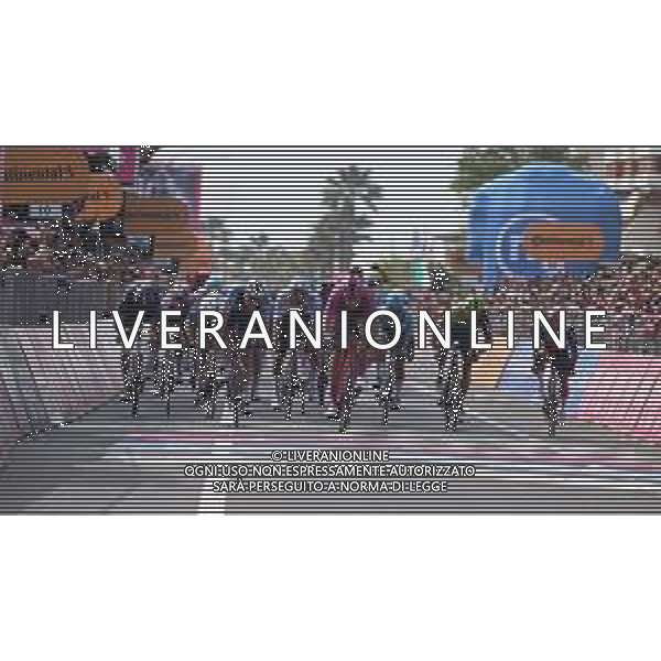 15-05-2024 Giro D\'italia; Tappa 11 Foiano Di Val Fortore - Francavilla Al Mare; 2024, Lidl - Trek; 2024, Soudal - Quick Step; Milan, Jonathan; Merlier, Tim; Francavilla Al Mare; ©SIROTTI / AGENZIA ALDO LIVERANI SAS