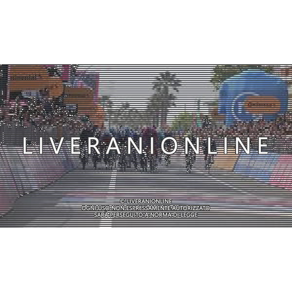 15-05-2024 Giro D\'italia; Tappa 11 Foiano Di Val Fortore - Francavilla Al Mare; 2024, Lidl - Trek; 2024, Soudal - Quick Step; Milan, Jonathan; Merlier, Tim; Francavilla Al Mare; ©SIROTTI / AGENZIA ALDO LIVERANI SAS