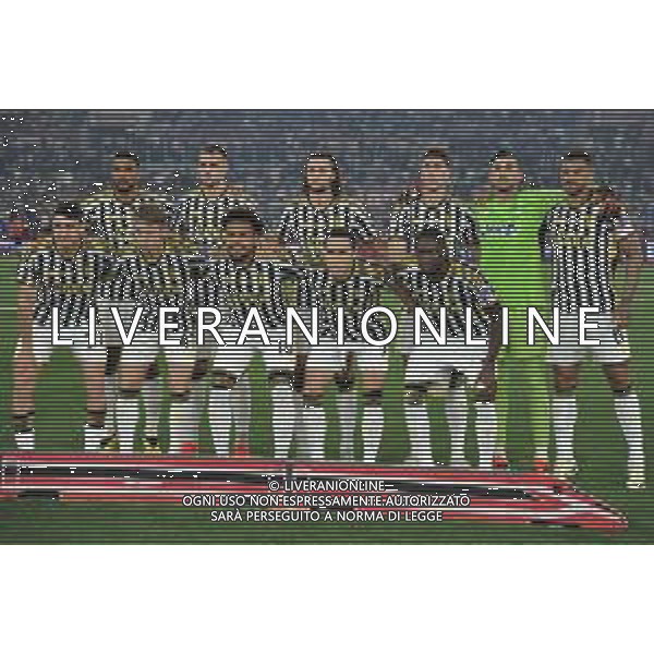 Atalanta vs Juventus - Coppa Italia Freccia Rossa - Finale - Stadio Olimpico - Roma 15-05-2024 nella foto Formazione Juventus ©Federico Gaetano / AGENZIA ALDO LIVERANI SAS