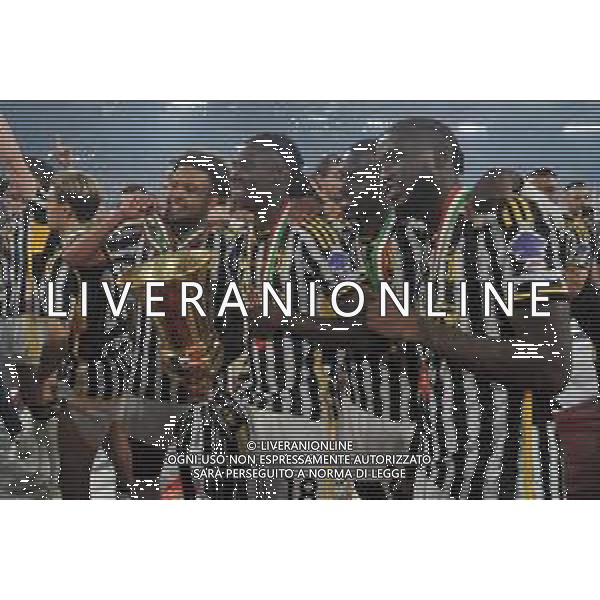 Atalanta vs Juventus - Coppa Italia Freccia Rossa - Finale - Stadio Olimpico - Roma 15-05-2024 nella foto Juventus con la coppa foto feerico gaetano-ag aldo liverani sas