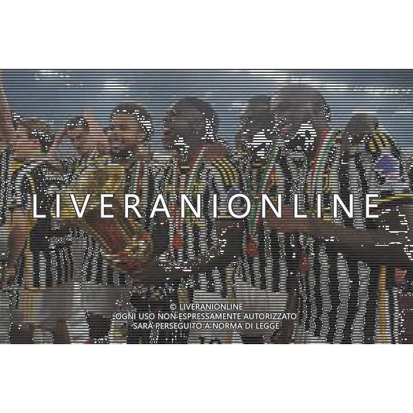 Atalanta vs Juventus - Coppa Italia Freccia Rossa - Finale - Stadio Olimpico - Roma 15-05-2024 nella foto Juventus con la coppa foto feerico gaetano-ag aldo liverani sas