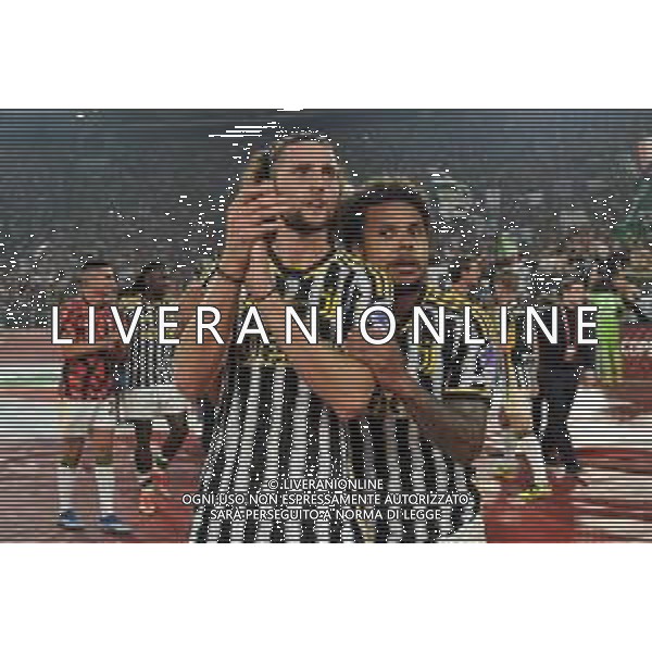 Atalanta vs Juventus - Coppa Italia Freccia Rossa - Finale - Stadio Olimpico - Roma 15-05-2024 nella foto Esultanza Rabiot e McKennie foto feerico gaetano-ag aldo liverani sas