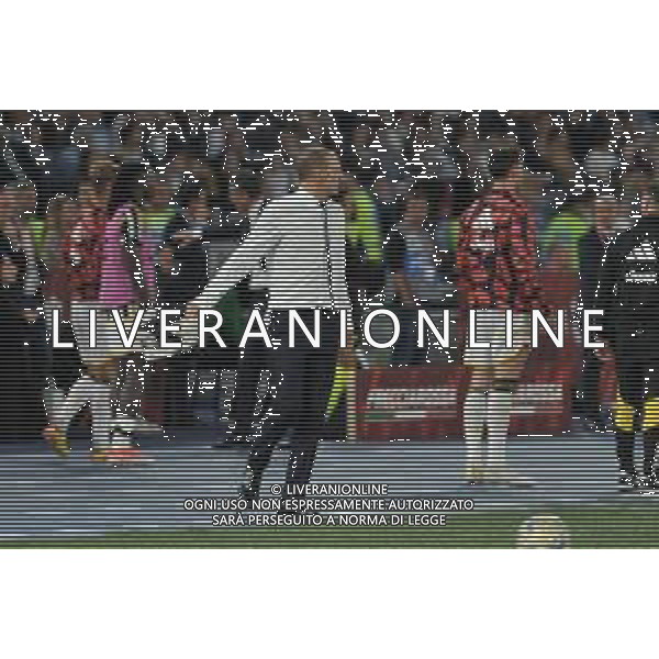 Atalanta vs Juventus - Coppa Italia Freccia Rossa - Finale - Stadio Olimpico - Roma 15-05-2024 nella foto Allegri espulso per aver tirato la giacca foto feerico gaetano-ag aldo liverani sas