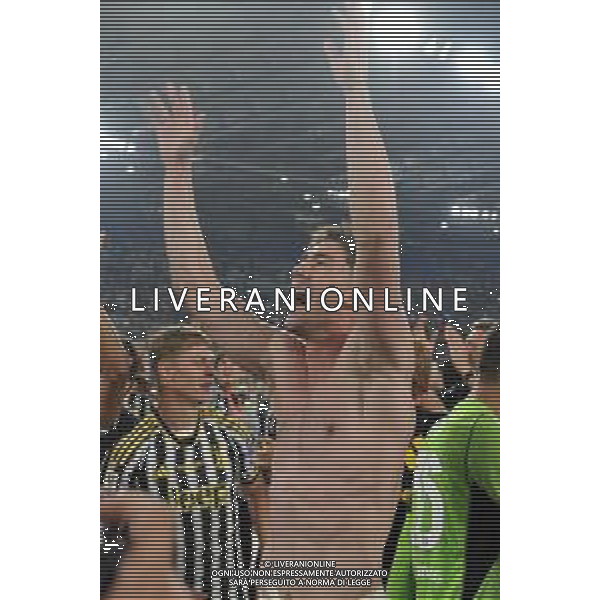 Atalanta vs Juventus - Coppa Italia Freccia Rossa - Finale - Stadio Olimpico - Roma 15-05-2024 nella foto Esultanza Dusan Vlahovic foto federico gaetano-ag aldo liverani sas