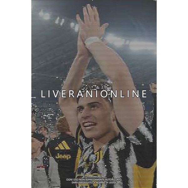 Atalanta vs Juventus - Coppa Italia Freccia Rossa - Finale - Stadio Olimpico - Roma 15-05-2024 nella foto Esultanza Kenan Yildiz foto federico gaetano-ag aldo liverani sas