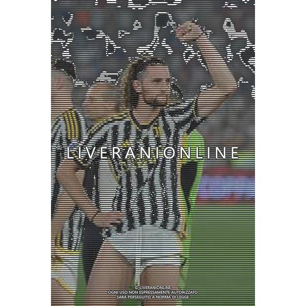 Atalanta vs Juventus - Coppa Italia Freccia Rossa - Finale - Stadio Olimpico - Roma 15-05-2024 nella foto Esultanza Adrien Rabiot foto federico gaetano-ag aldo liverani sas