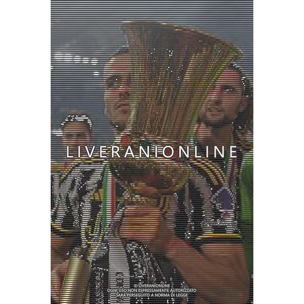 Atalanta vs Juventus - Coppa Italia Freccia Rossa - Finale - Stadio Olimpico - Roma 15-05-2024 nella foto Filip Kostic con la coppa foto federico gaetano-ag aldo liverani sas