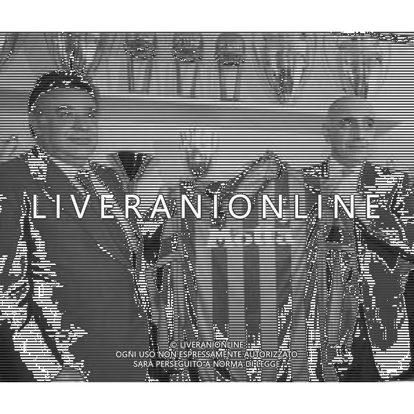 Neg- RETROSPETTIVA ADRIANO GALLIANI , Dirigente Sportivo Calcio Nella foto ADRIANO GALLIANI amministratore delegato MILAN CALCIO, ALLA PRESENTAZIONE DELLO SPONSOR \'MOTTA\' CAMPIONATO 1992-1993 AG ALDO LIVERANI
