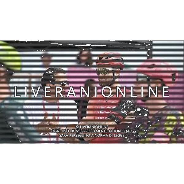 16-05-2024 Giro D\'italia; Tappa 12 Martinsicuro - Fano; 2024, Ineos Grenadiers; Ganna, Filippo; Bennati, Daniele; Martinsicuro; foto stefano sirotti-ag aldo liverani sas