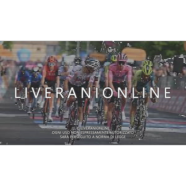 16-05-2024 Giro D\'italia; Tappa 12 Martinsicuro - Fano; 2024, Uae Team Emirates; Majka, Rafal; Pogacar, Tadej; Fano; foto stefano sirotti-ag aldo liverani sas