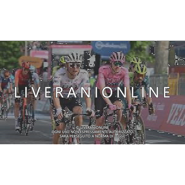 16-05-2024 Giro D\'italia; Tappa 12 Martinsicuro - Fano; 2024, Uae Team Emirates; Majka, Rafal; Pogacar, Tadej; Fano; foto stefano sirotti-ag aldo liverani sas