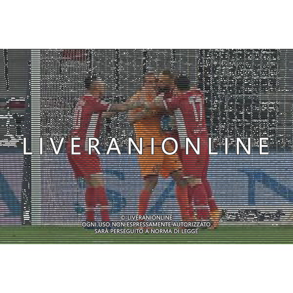 TVEM Marco Pissardo of SSC Bari celebrates during the Italian Serie BKT playout match between SSC Bari and Ternana Calcio on 16 May 2024 at the San Nicola stadium in Bari, Italy. Photo by Emmanuele Mastrodonato/ag. Aldo Liverani s.a.s. / AGENZIA ALDO LIVERANI SAS