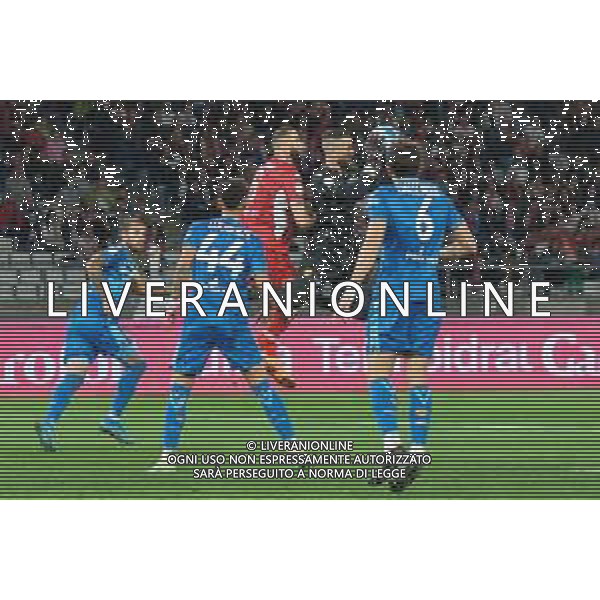 TVEM Antony Iannarilli of Ternana Calcio in action against Valerio Di Cesare of SSC Bari during the Italian Serie BKT playout match between SSC Bari and Ternana Calcio on 16 May 2024 at the San Nicola stadium in Bari, Italy. Photo by Emmanuele Mastrodonato/ag. Aldo Liverani s.a.s. / AGENZIA ALDO LIVERANI SAS