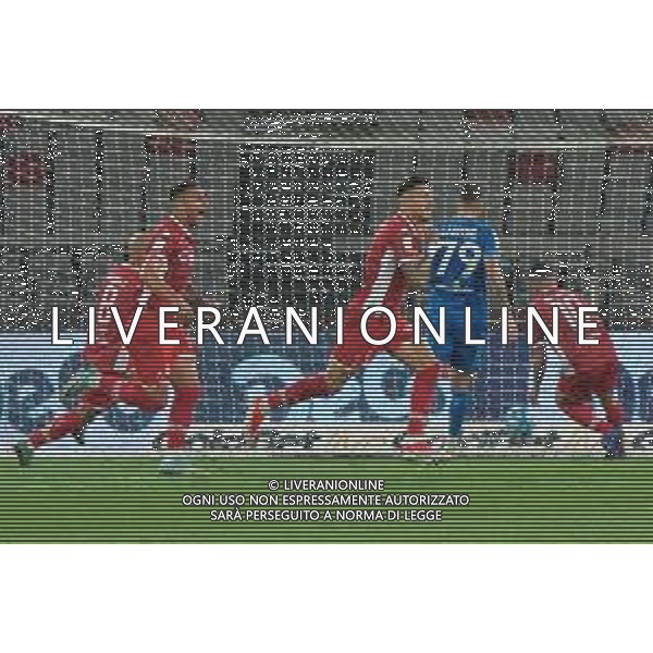 TVEM Marco Nasti of SSC Bari celebrates after scoring a goal during the Italian Serie BKT playout match between SSC Bari and Ternana Calcio on 16 May 2024 at the San Nicola stadium in Bari, Italy. Photo by Emmanuele Mastrodonato/ag. Aldo Liverani s.a.s. / AGENZIA ALDO LIVERANI SAS