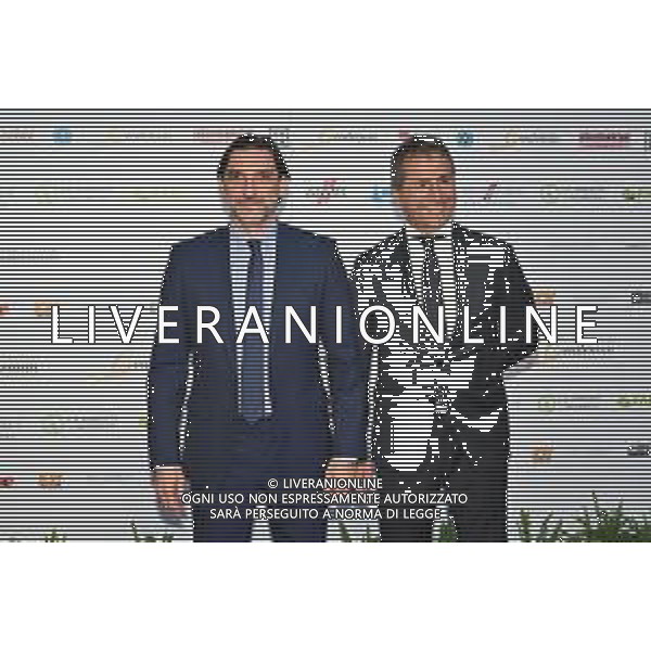 TVRG Photocall Premio Gentleman nella foto Dario Baccin vicedirettore sportivo Inter SX e Riccardo Ferri club manager Inter DX Milano 16-05-2024 Photocall in occasione della consegna del Premio Gentleman foto Roberto Garavaglia/Agenzia Aldo Liverani sas